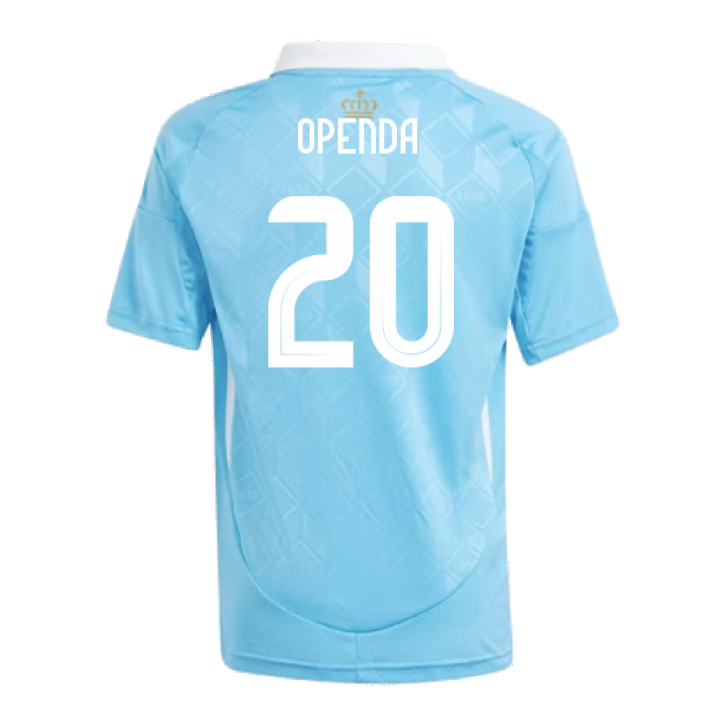 2024-2025 Belgium Away Shirt (Kids) (Openda 20)