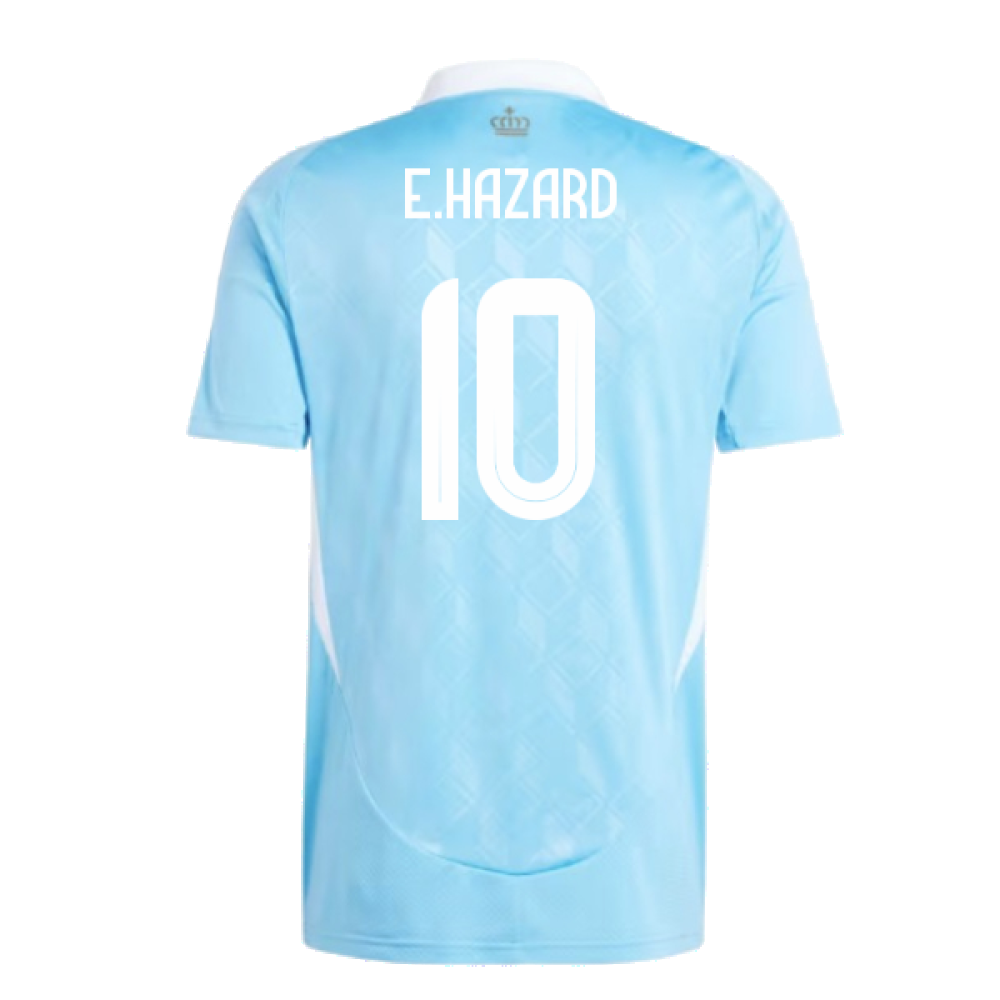 2024-2025 Belgium Away Shirt (E.Hazard 10)