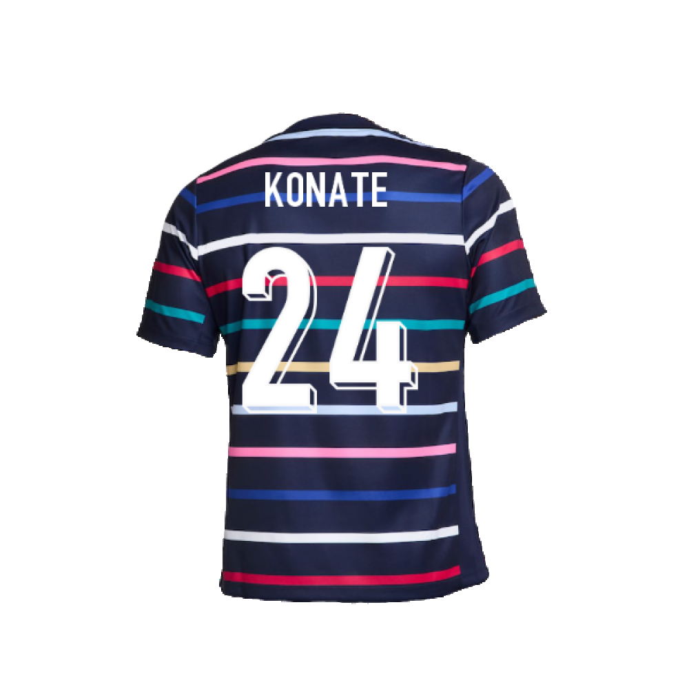 2024-2025 France Academy Pro Home Pre-Match Top (Navy) (Konate 24)