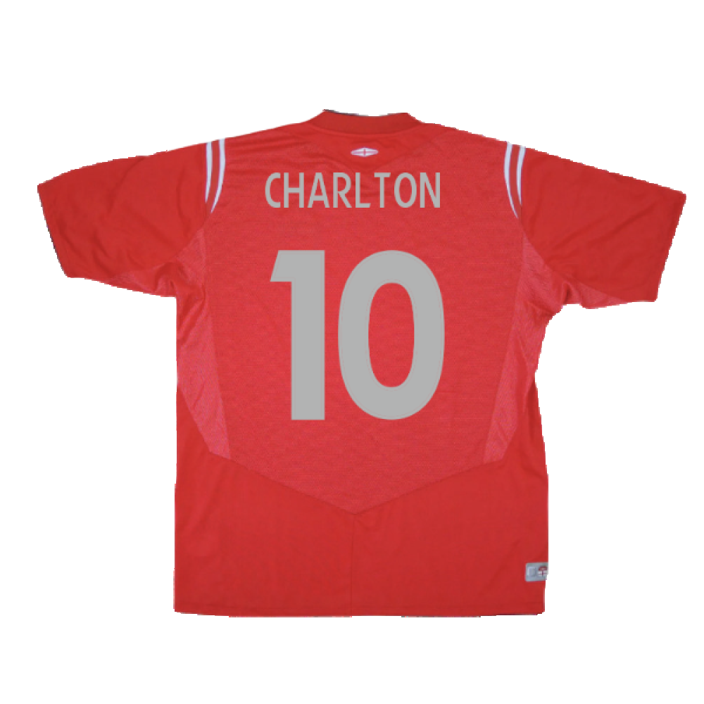 England 2004-06 Away Shirt (Excellent) (Charlton 10)