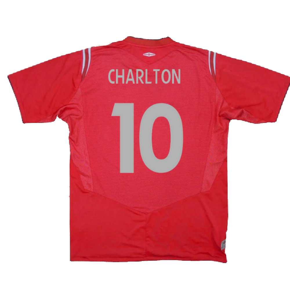 England 2004-06 Away Shirt (Very Good) (Charlton 10)