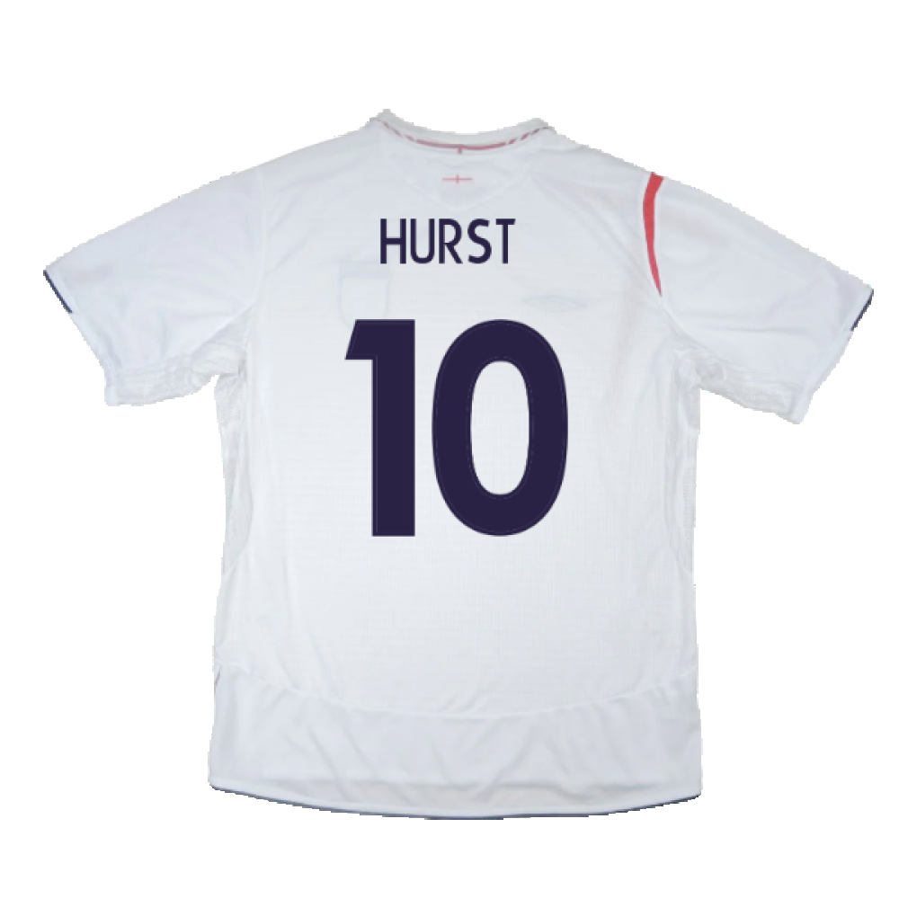 England 2005-07 Home Shirt (S) (Fair) (Hurst 10)