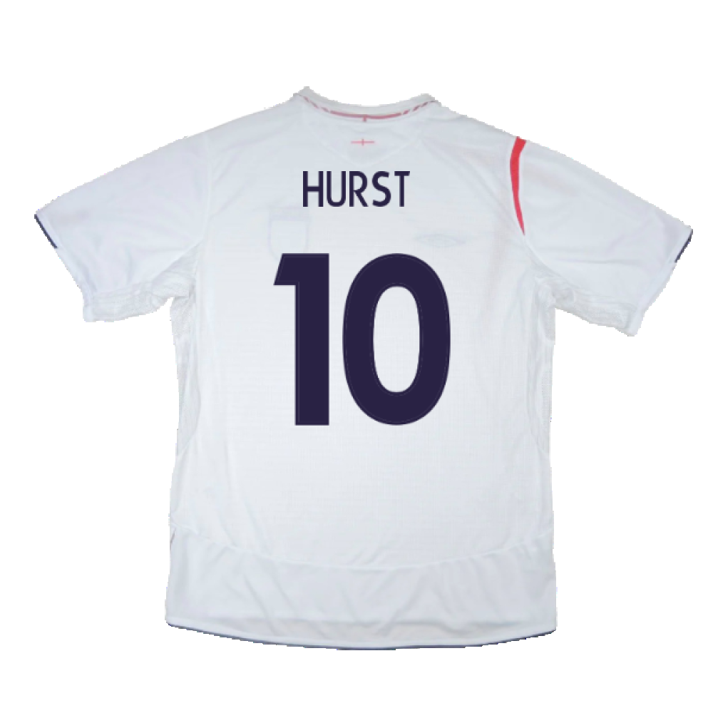 England 2005-07 Home Shirt (S) (Very Good) (Hurst 10)