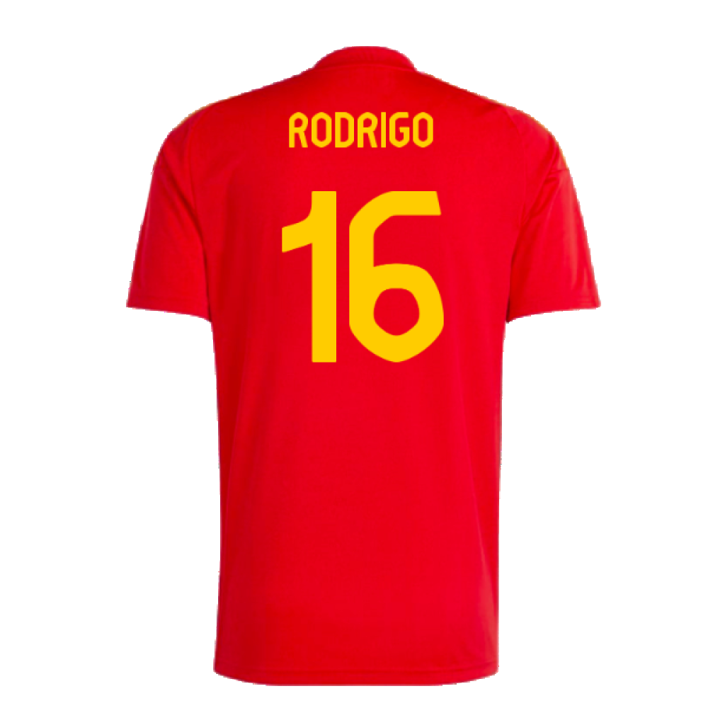 2024-2025 Spain Home Fan Jersey (Rodrigo 16)