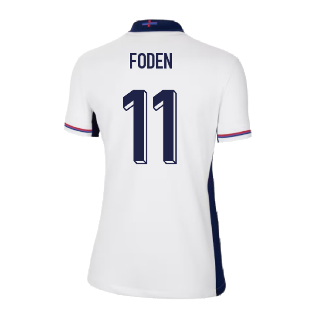 2024-2025 England Home Shirt (Womens) (Foden 11)