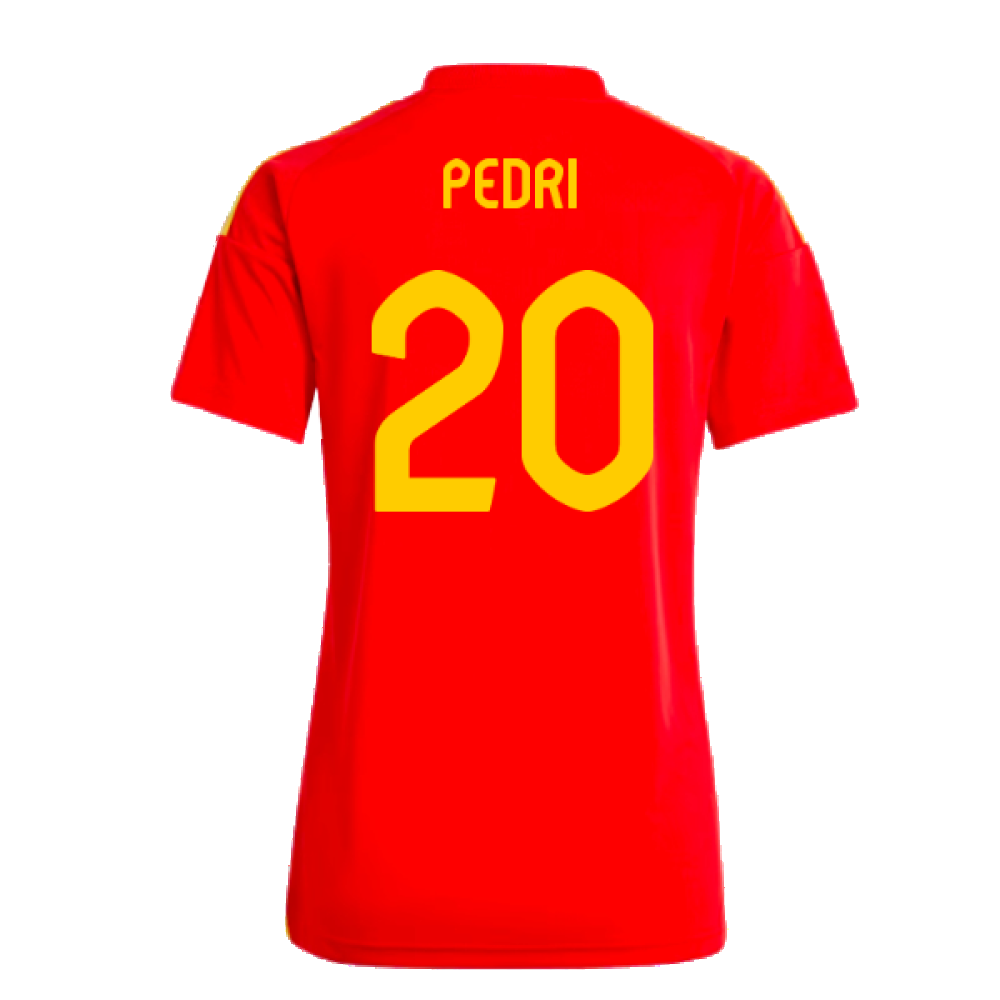 2024-2025 Spain Home Fan Shirt (Ladies) (Pedri 20)