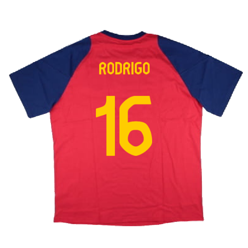 2024-2025 Spain Training Tee (Red) (Rodrigo 16)