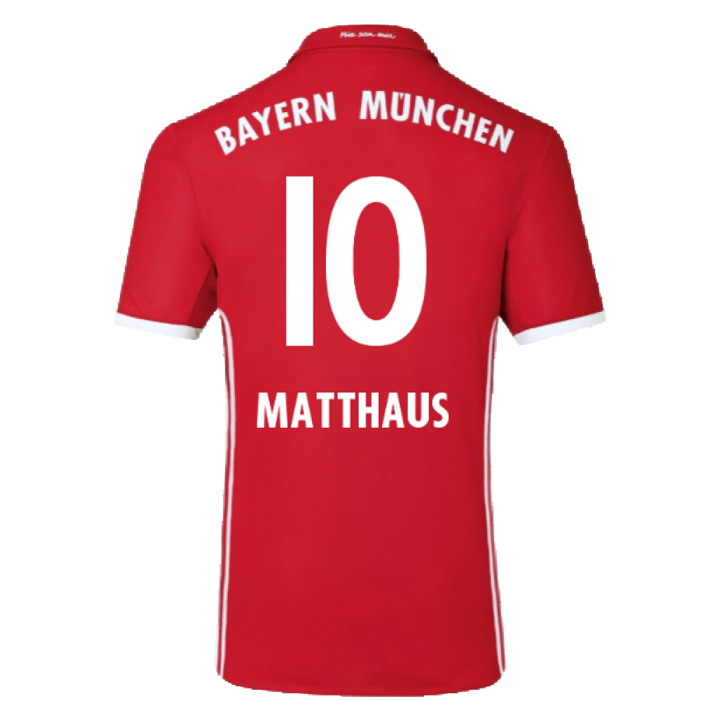 Bayern Munich 2016-17 Home Shirt ((Excellent) L) (Matthaus 10)