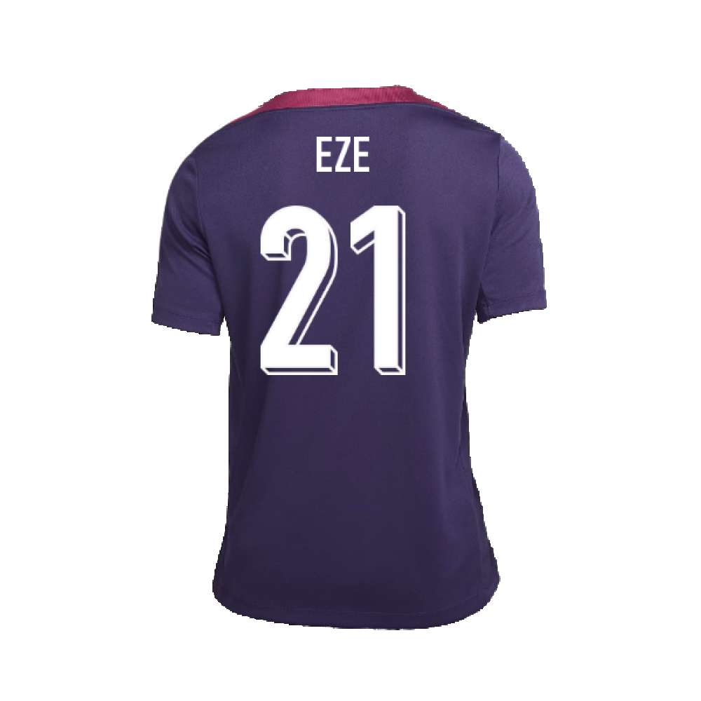 2024-2025 England Strike Training Shirt (Purple Ink) (Eze 21)