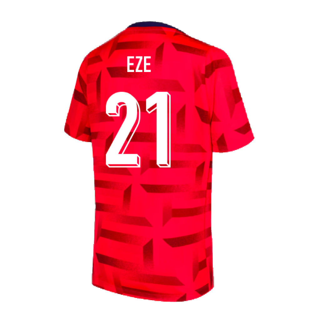 2024-2025 England Dri-FIT Pre-Match Shirt (Red) (Eze 21)