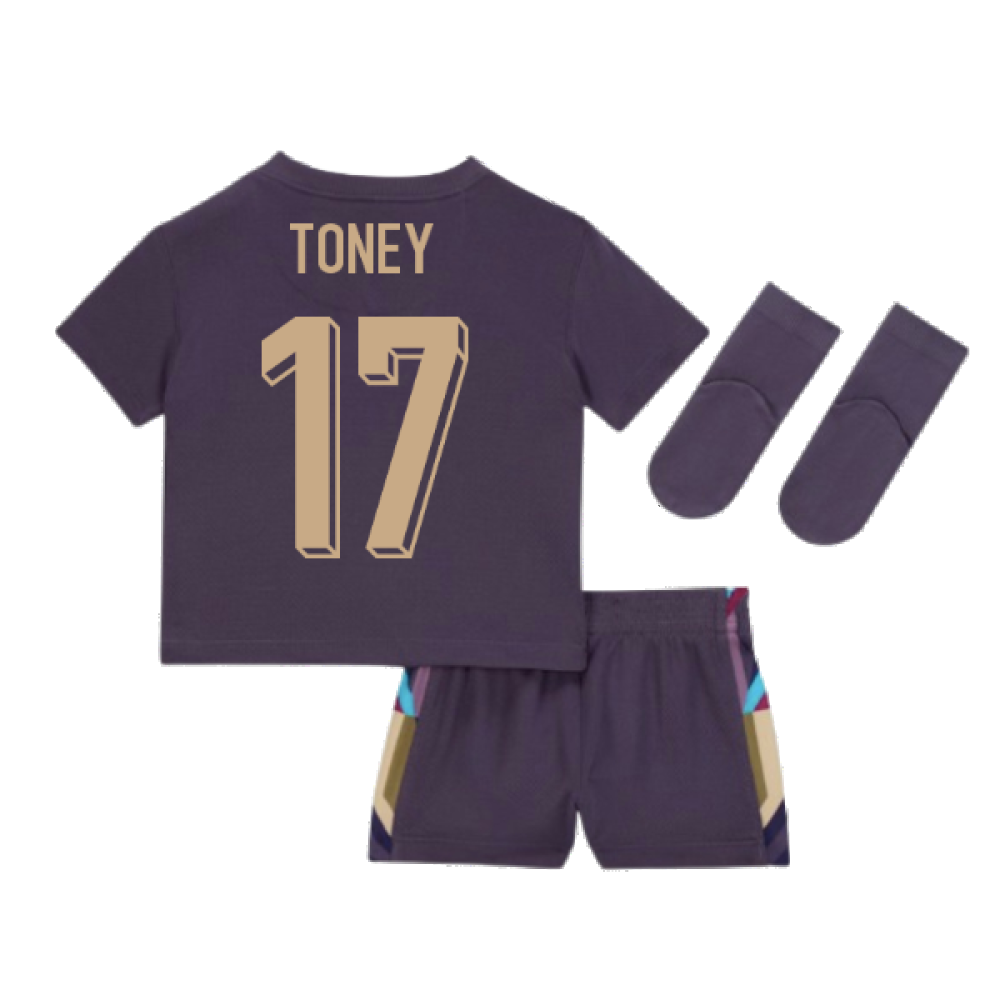 2024-2025 England Away Baby Kit (Toney 17)