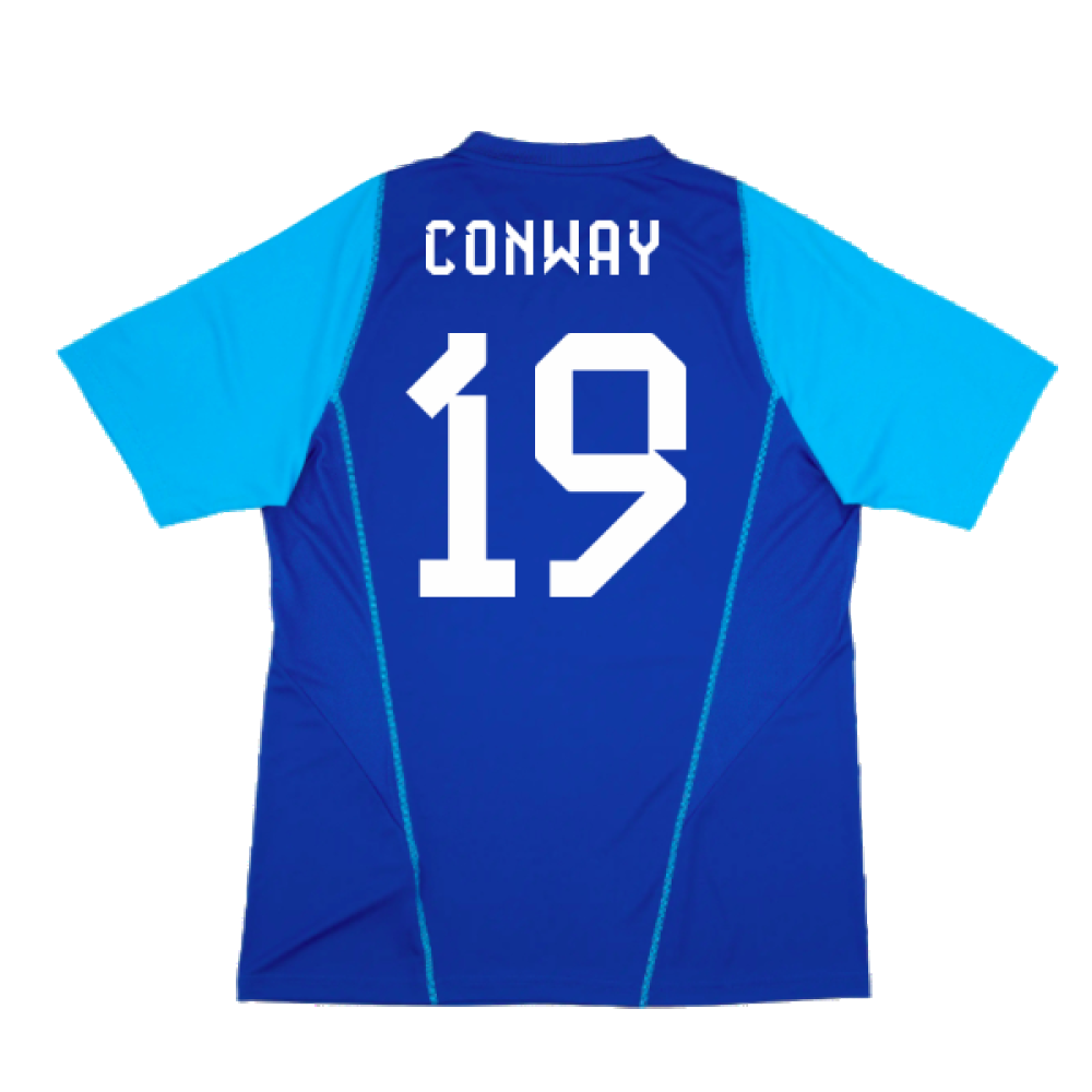 2023-2024 Scotland Player Issue Training Shirt (Blue) (Conway 19)