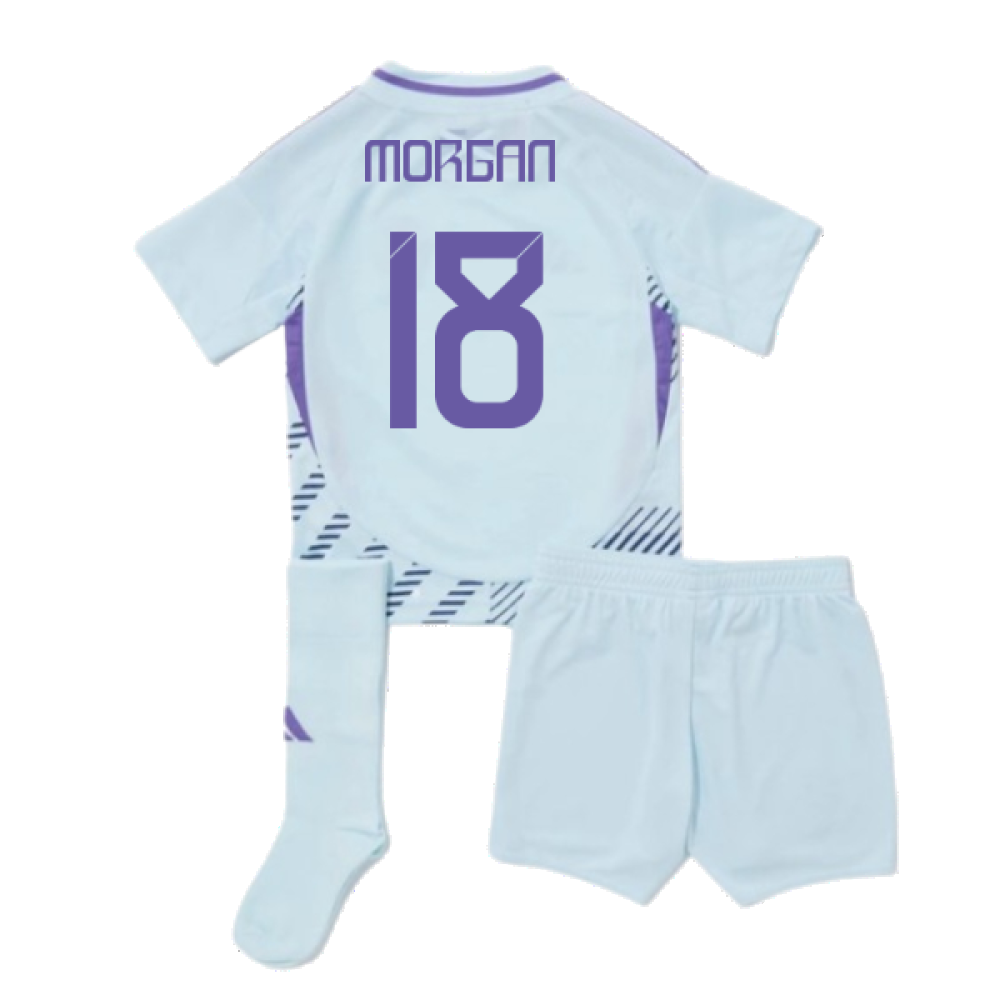 2024-2025 Scotland Away Mini Kit (Morgan 18)