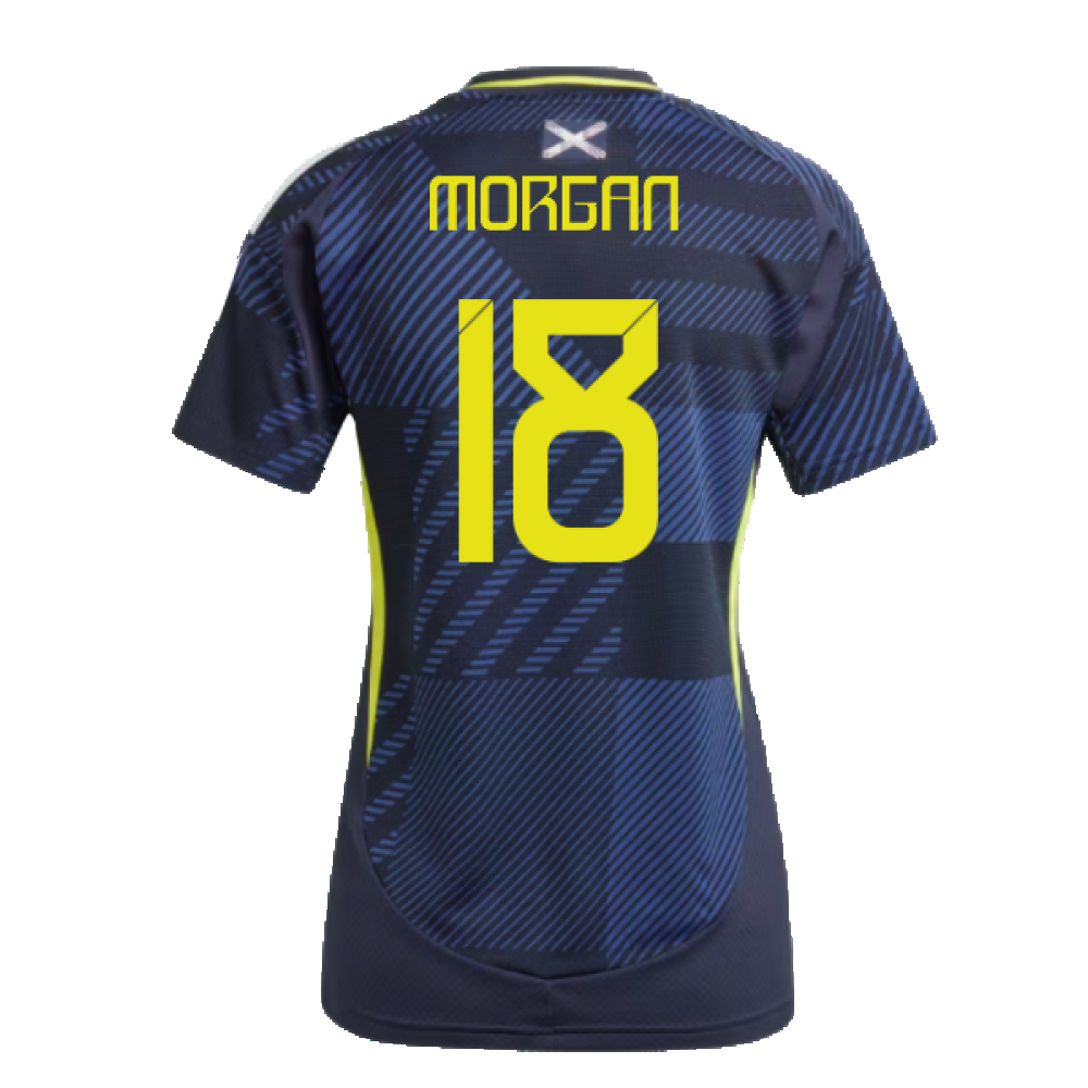 2024-2025 Scotland Home Shirt (Womens) (Morgan 18)