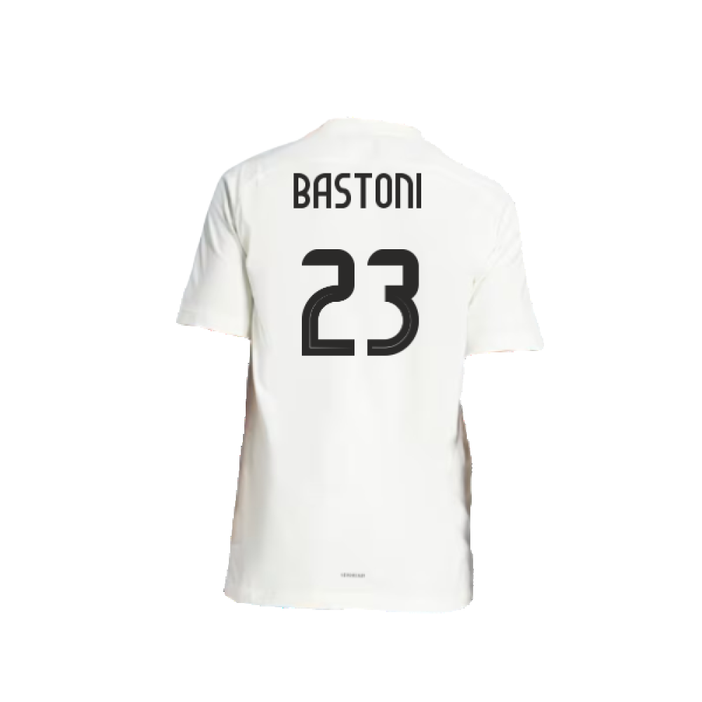 2024-2025 Italy DNA Graphic Tee (White) (BASTONI 23)