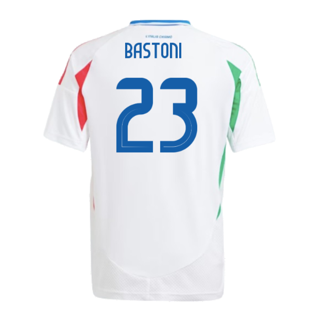 2024-2025 Italy Away Shirt (Kids) (BASTONI 23)