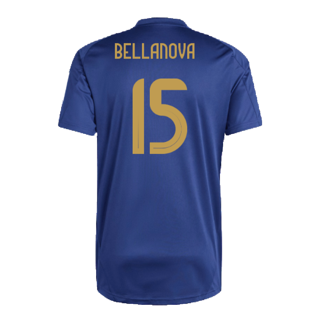 2024-2025 Italy Training Tee (Navy) (BELLANOVA 15)