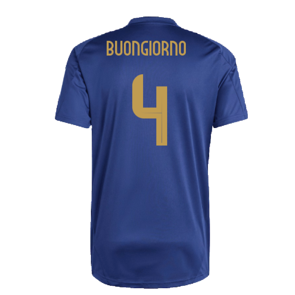 2024-2025 Italy Training Tee (Navy) (BUONGIORNO 4)