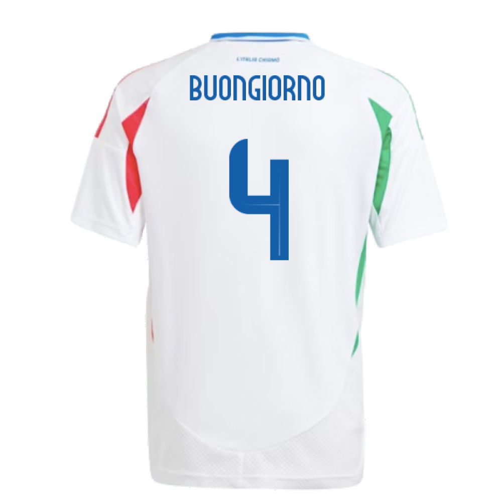 2024-2025 Italy Away Shirt (Kids) (BUONGIORNO 4)