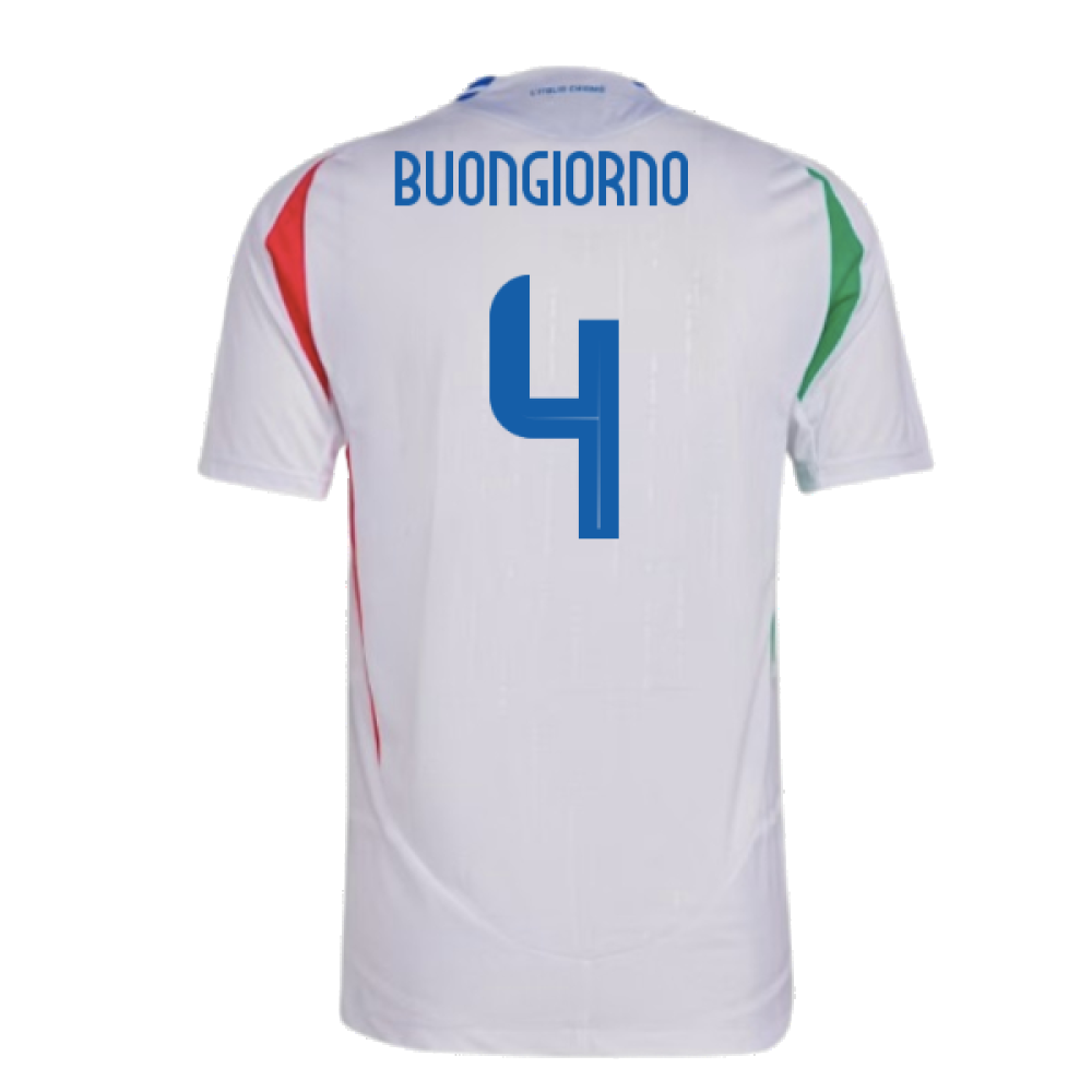 2024-2025 Italy Authentic Away Shirt (BUONGIORNO 4)