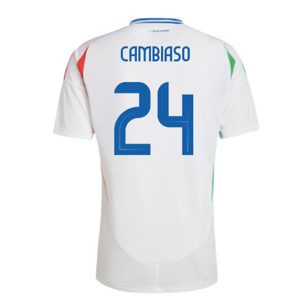 2024-2025 Italy Away Shirt (CAMBIASO 24)