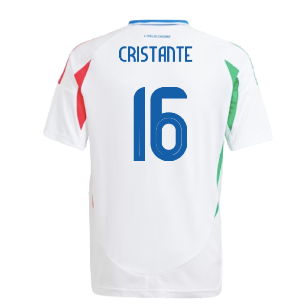 2024-2025 Italy Away Shirt (Kids) (CRISTANTE 16)