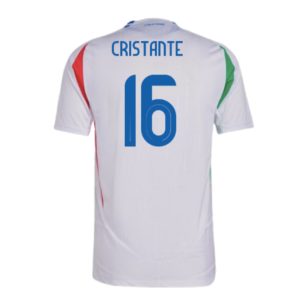 2024-2025 Italy Authentic Away Shirt (CRISTANTE 16)