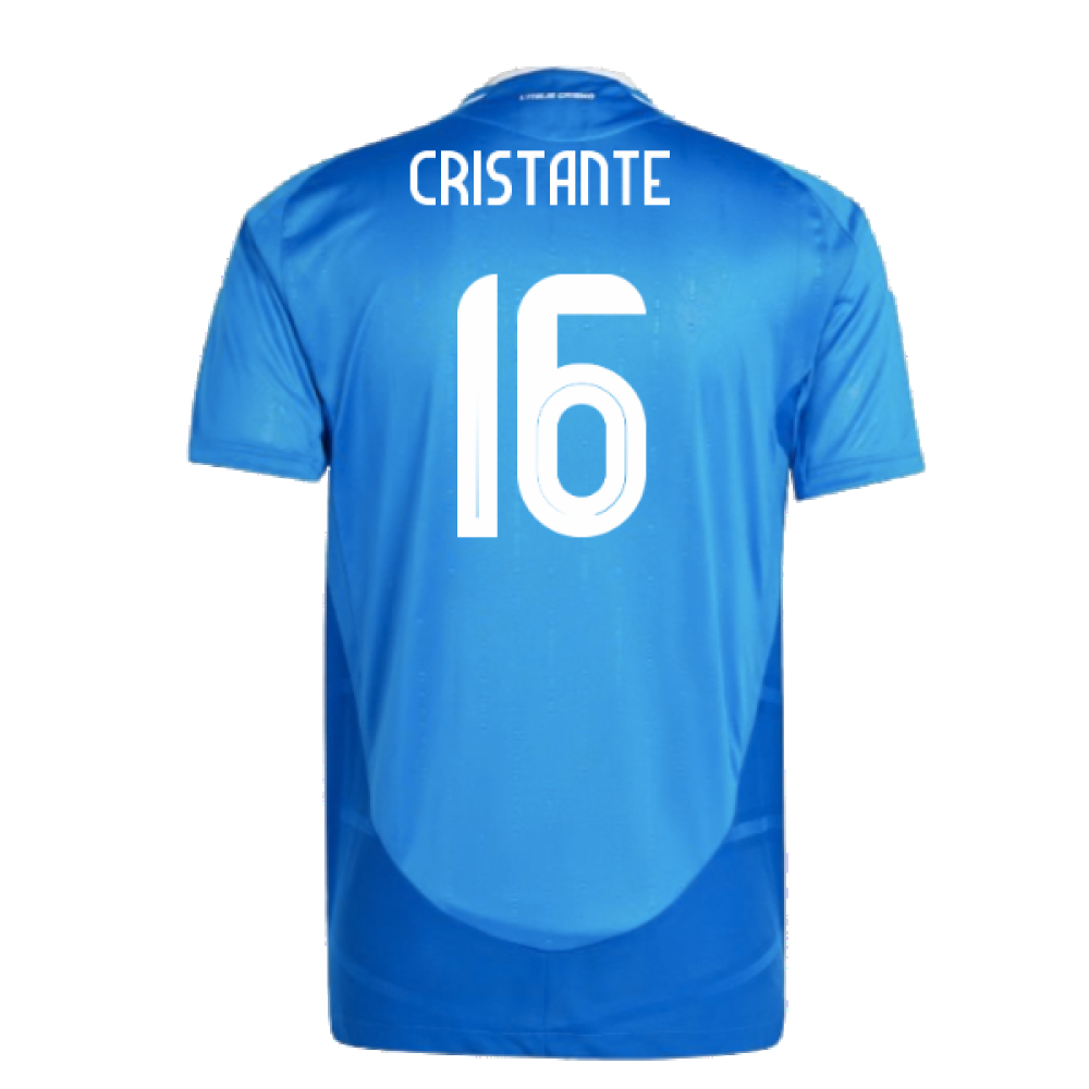 2024-2025 Italy Authentic Home Shirt (CRISTANTE 16)