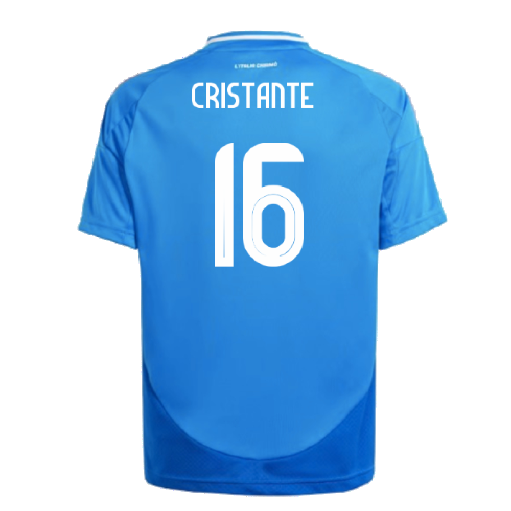 2024-2025 Italy Home Shirt (Kids) (CRISTANTE 16)