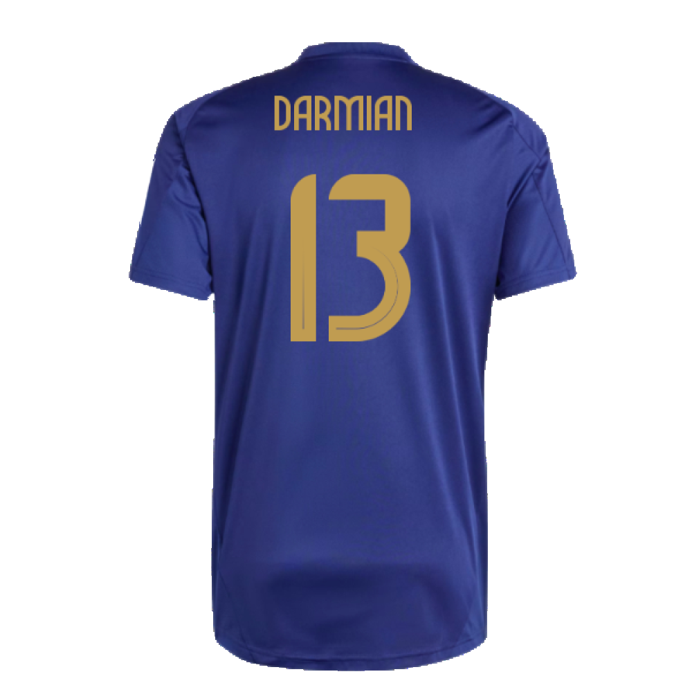 2024-2025 Italy Training Jersey (Navy) (DARMIAN 13)