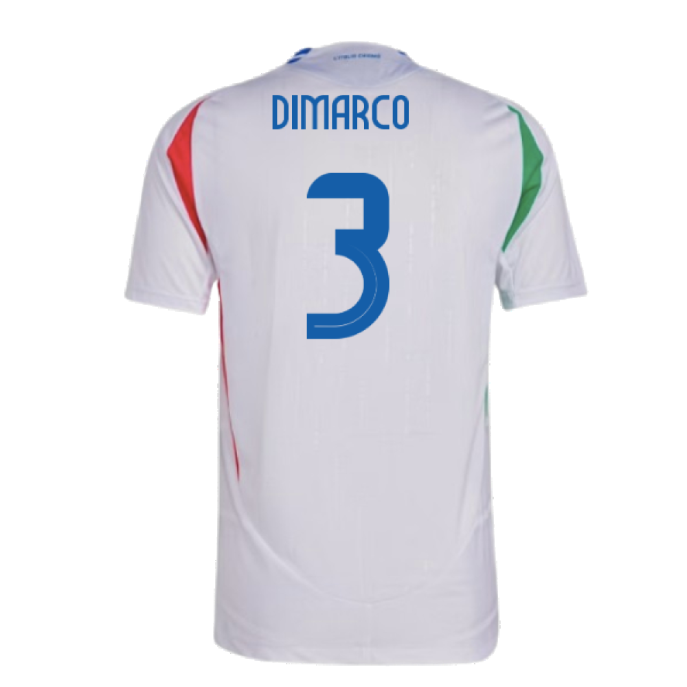 2024-2025 Italy Authentic Away Shirt (DIMARCO 3)