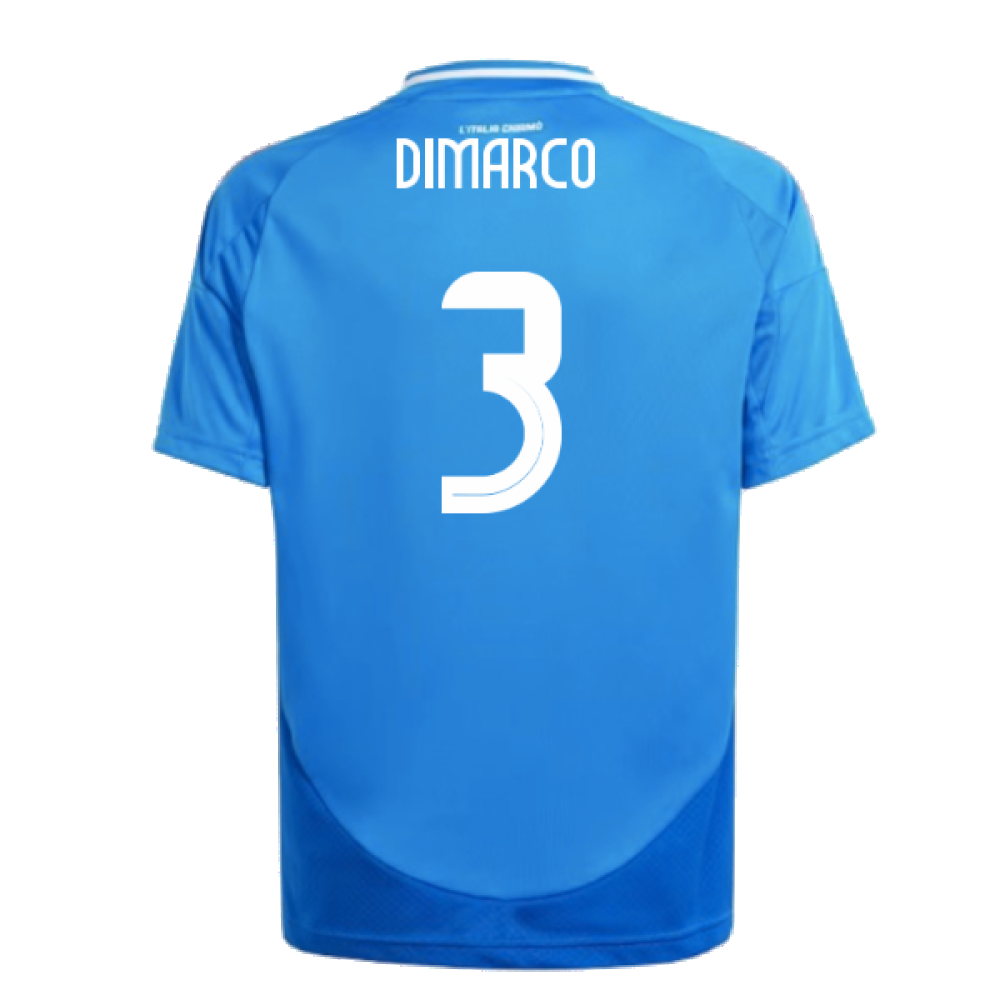 2024-2025 Italy Home Shirt (Kids) (DIMARCO 3)