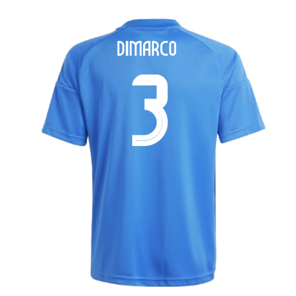 2024-2025 Italy Home Fan Jersey (Kids) (DIMARCO 3)