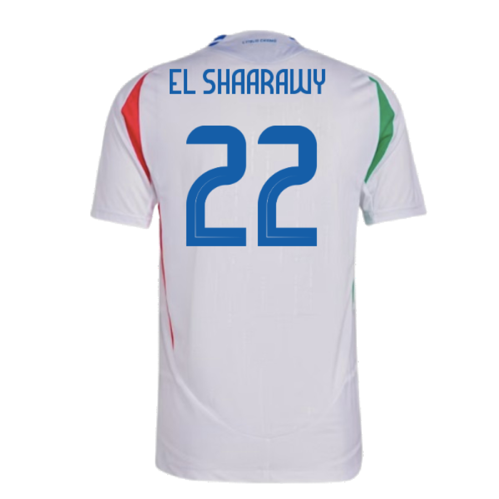 2024-2025 Italy Authentic Away Shirt (EL SHAARAWY 22)