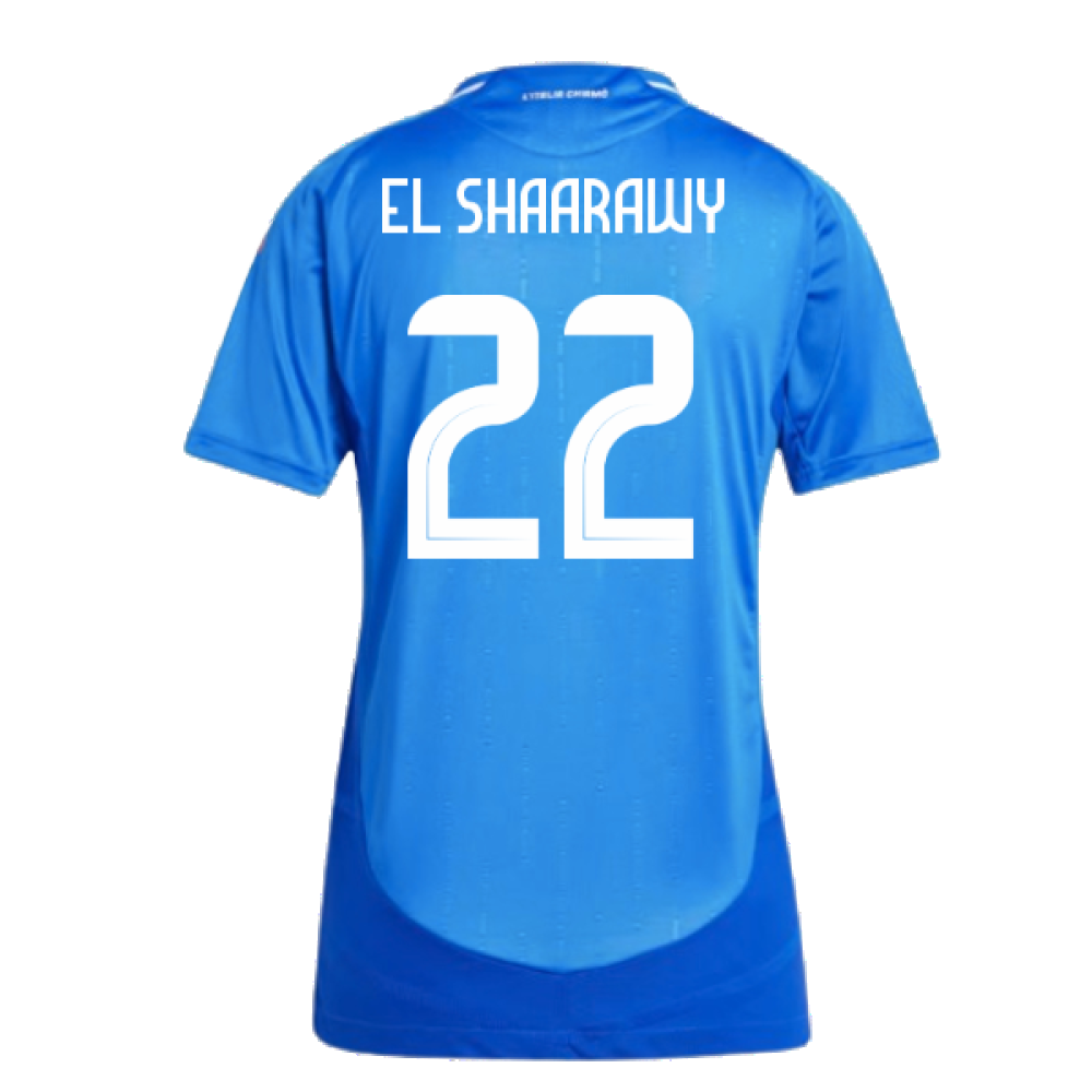 2024-2025 Italy Authentic Home Shirt (Ladies) (EL SHAARAWY 22)