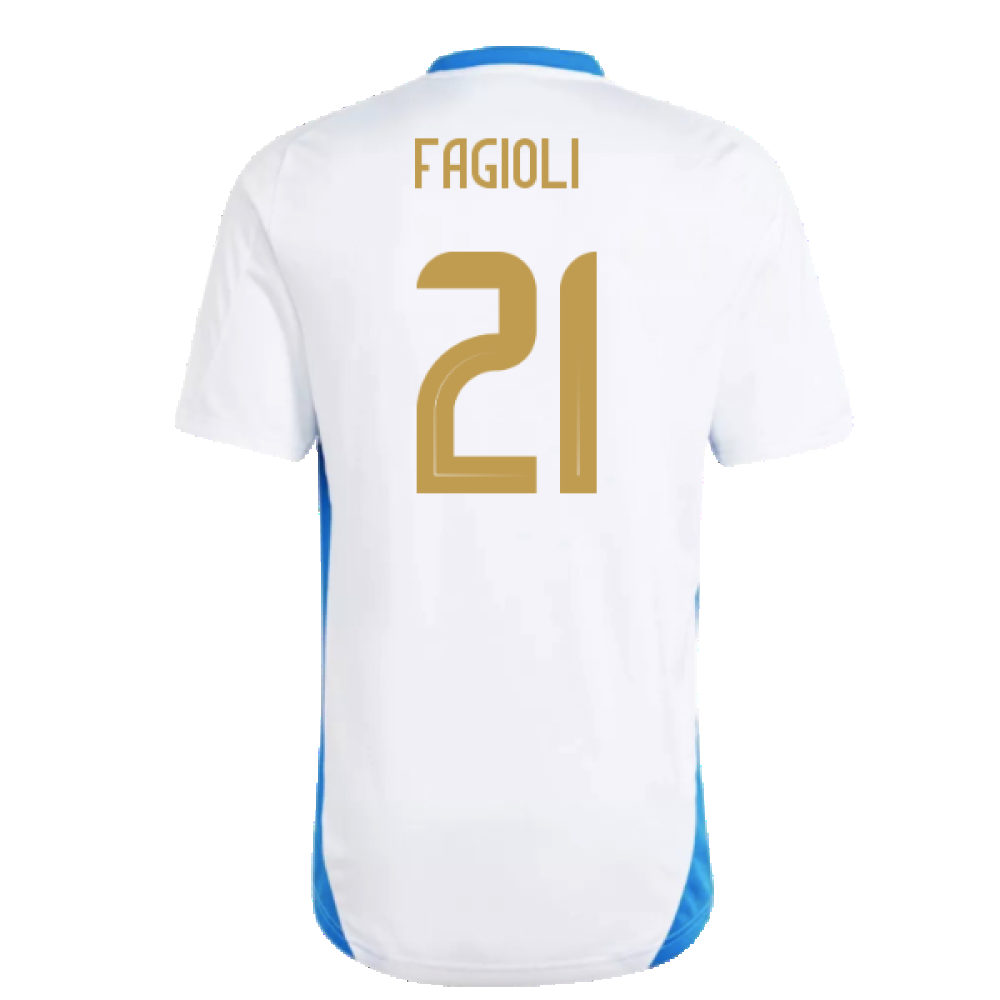 2024-2025 Italy Training Tee (White) (FAGIOLI 21)