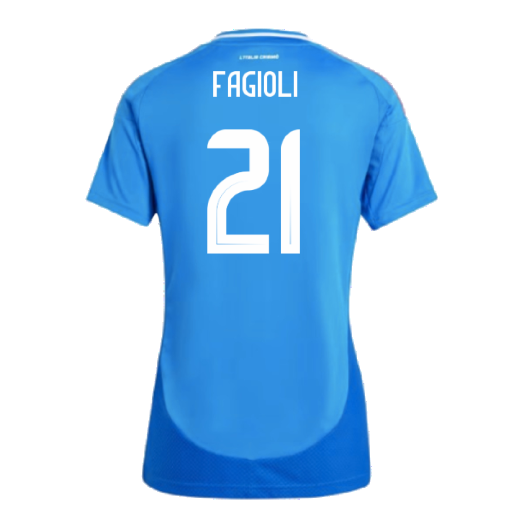 2024-2025 Italy Home Shirt (Ladies) (FAGIOLI 21)