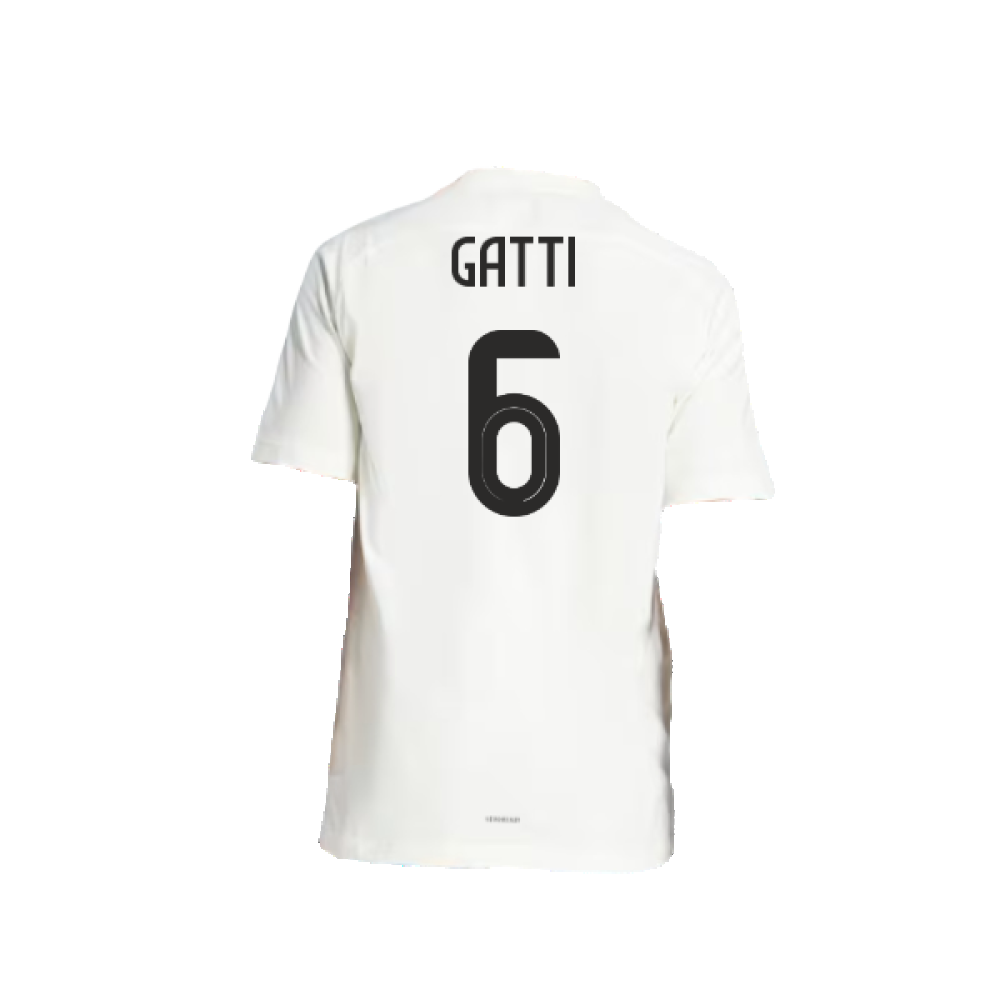 2024-2025 Italy DNA Graphic Tee (White) (GATTI 6)