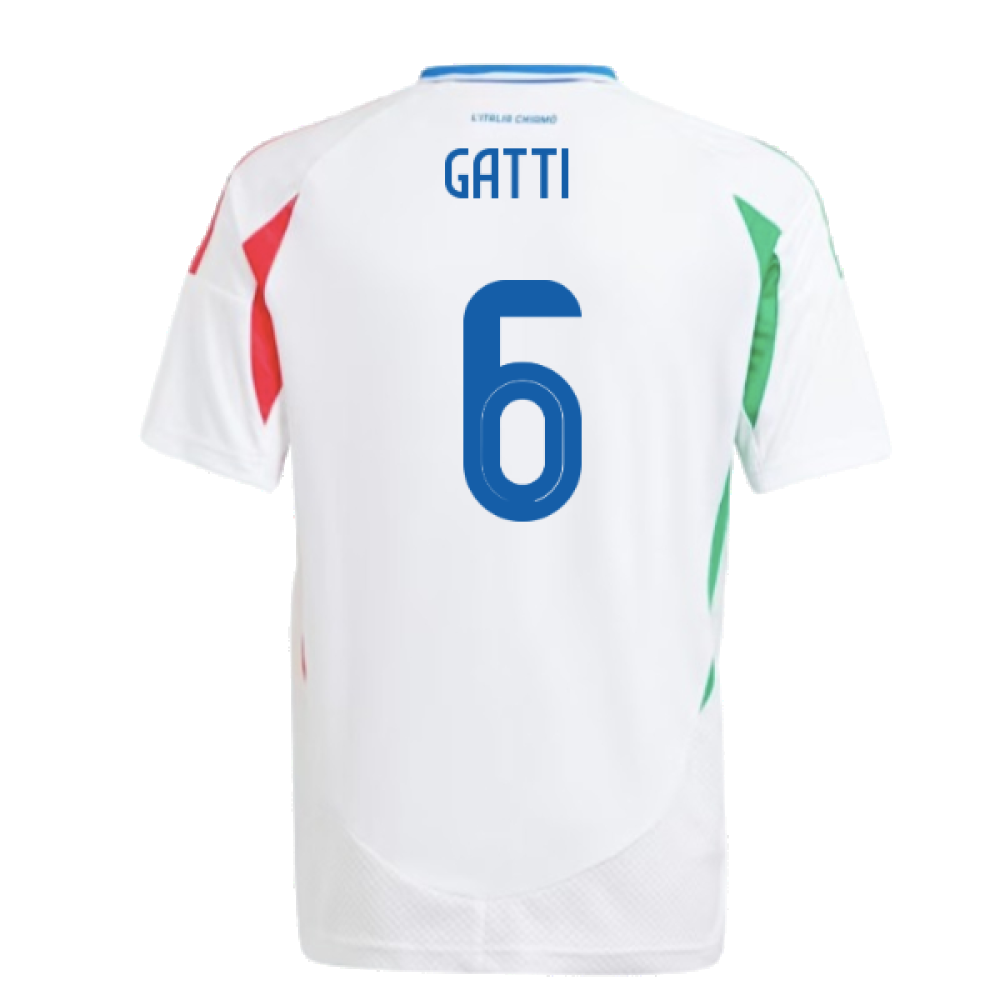 2024-2025 Italy Away Shirt (Kids) (GATTI 6)