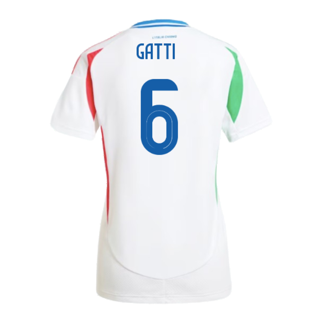 2024-2025 Italy Away Shirt (Ladies) (GATTI 6)