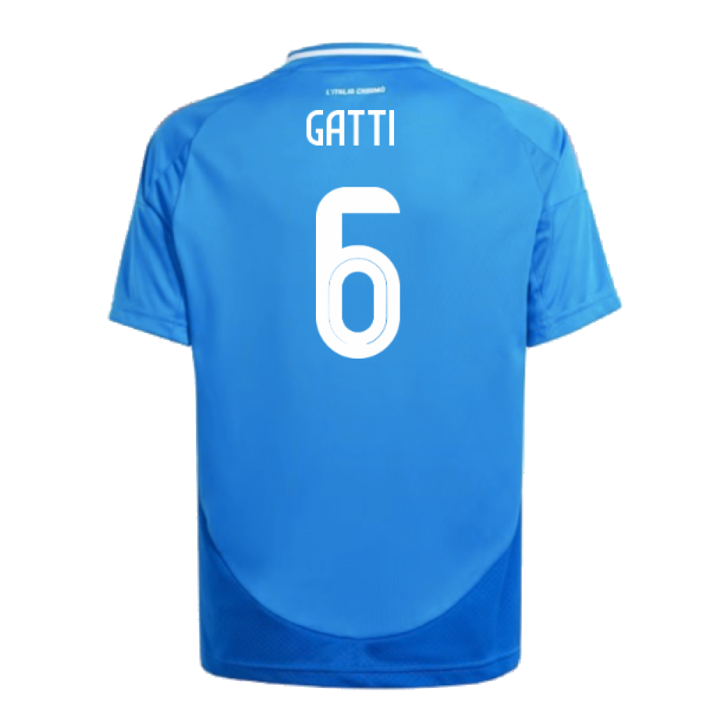 2024-2025 Italy Home Shirt (Kids) (GATTI 6)