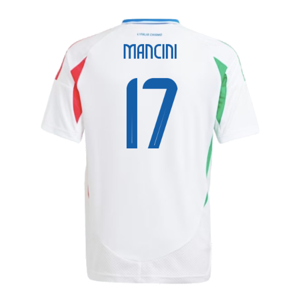 2024-2025 Italy Away Shirt (Kids) (MANCINI 17)