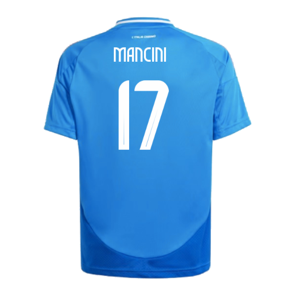 2024-2025 Italy Home Shirt (Kids) (MANCINI 17)