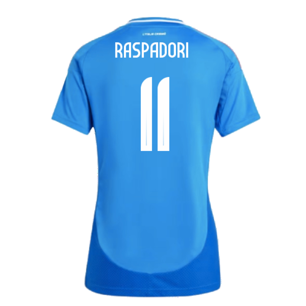 2024-2025 Italy Home Shirt (Ladies) (RASPADORI 11)