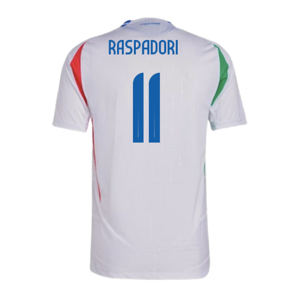 2024-2025 Italy Authentic Away Shirt (RASPADORI 11)