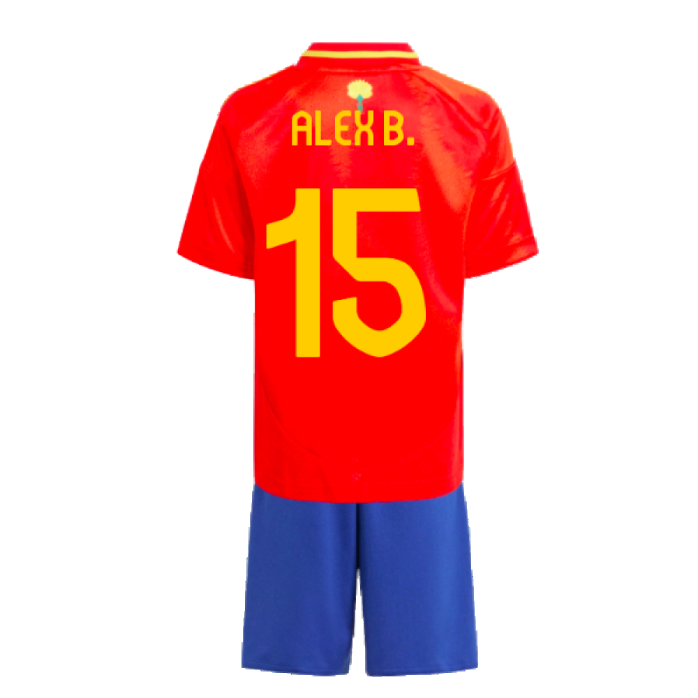 2024-2025 Spain Home Mini Kit (Alex B. 15)