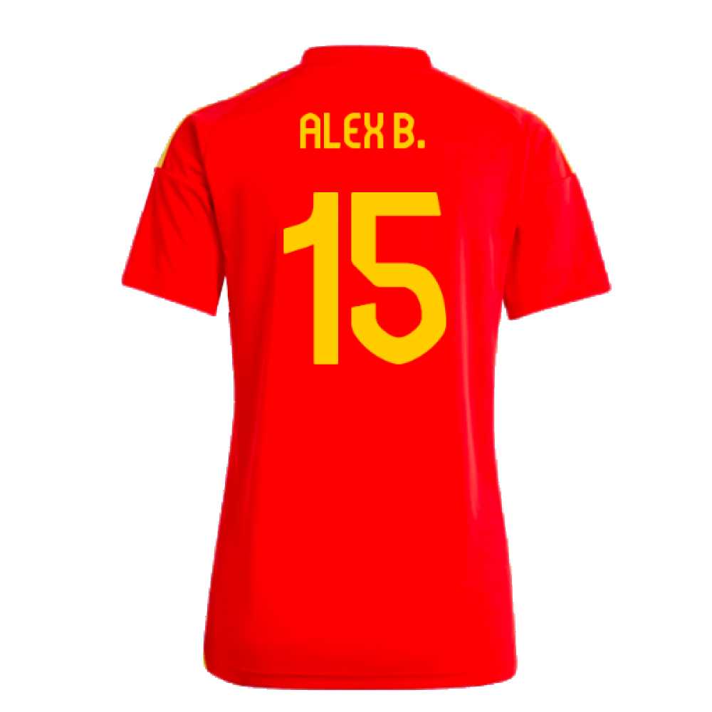 2024-2025 Spain Home Fan Shirt (Ladies) (Alex B. 15)