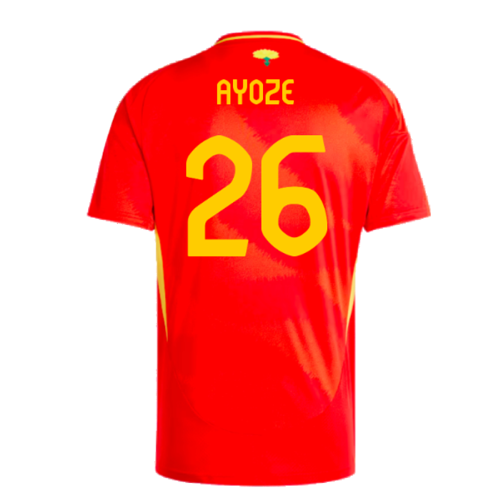 2024-2025 Spain Home Shirt (Ayoze 26)