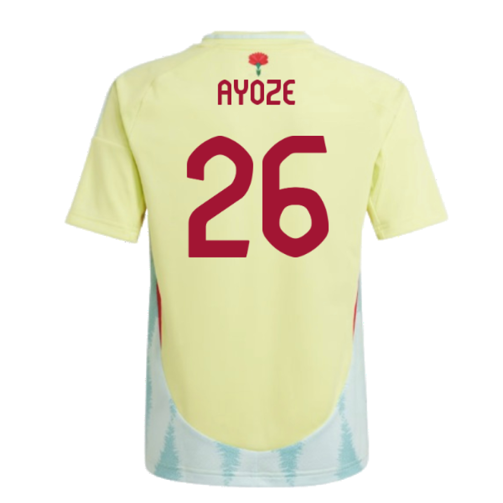 2024-2025 Spain Away Shirt (Kids) (Ayoze 26)