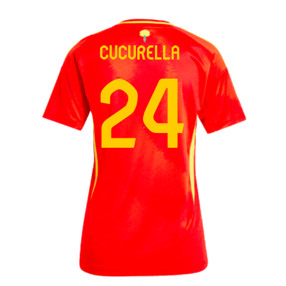 2024-2025 Spain Home Shirt (Ladies) (Cucurella 24)